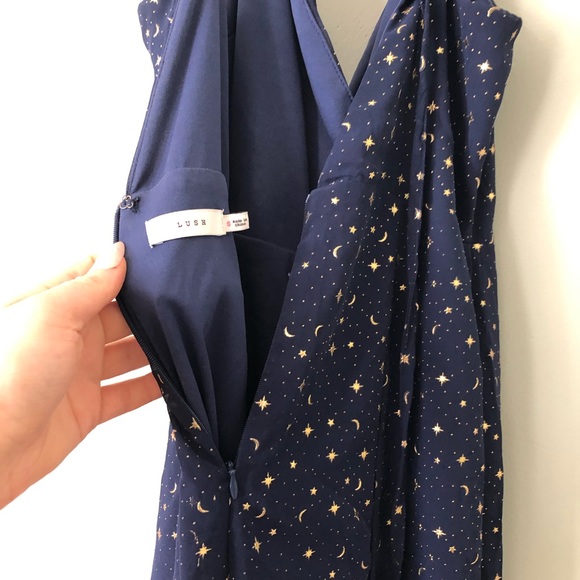 Dreamy Celestial Stars and Moons Dressy Jumpsuit - Picture 6 of 12